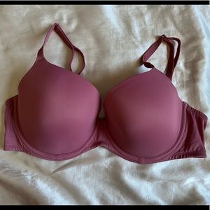 Mauve PINK Bra Lightly Lined